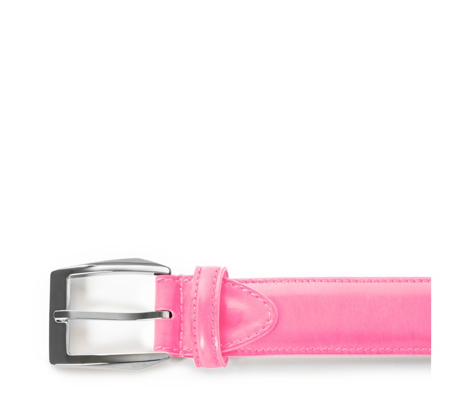 Pakerson FIBBIA CALCI PELLE ROSA