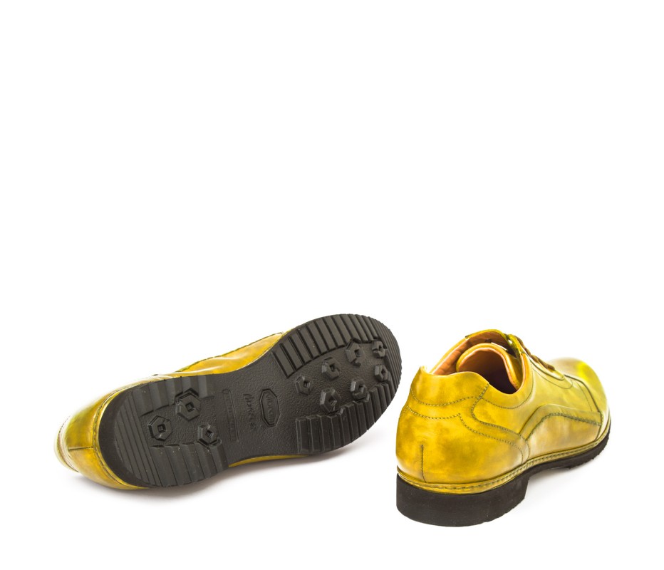 Pakerson DERBY PIENZA PELLE GIALLA Promozione Limitata
