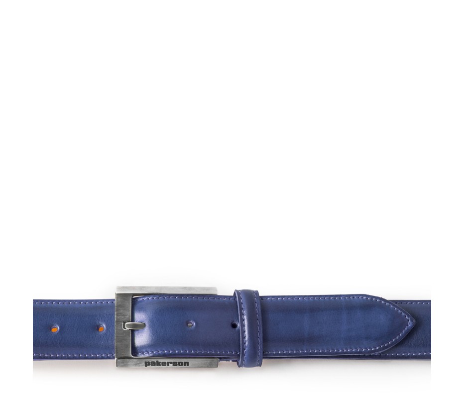 Pakerson FIBBIA VOLTERRA PELLE BLU NAVY Presa