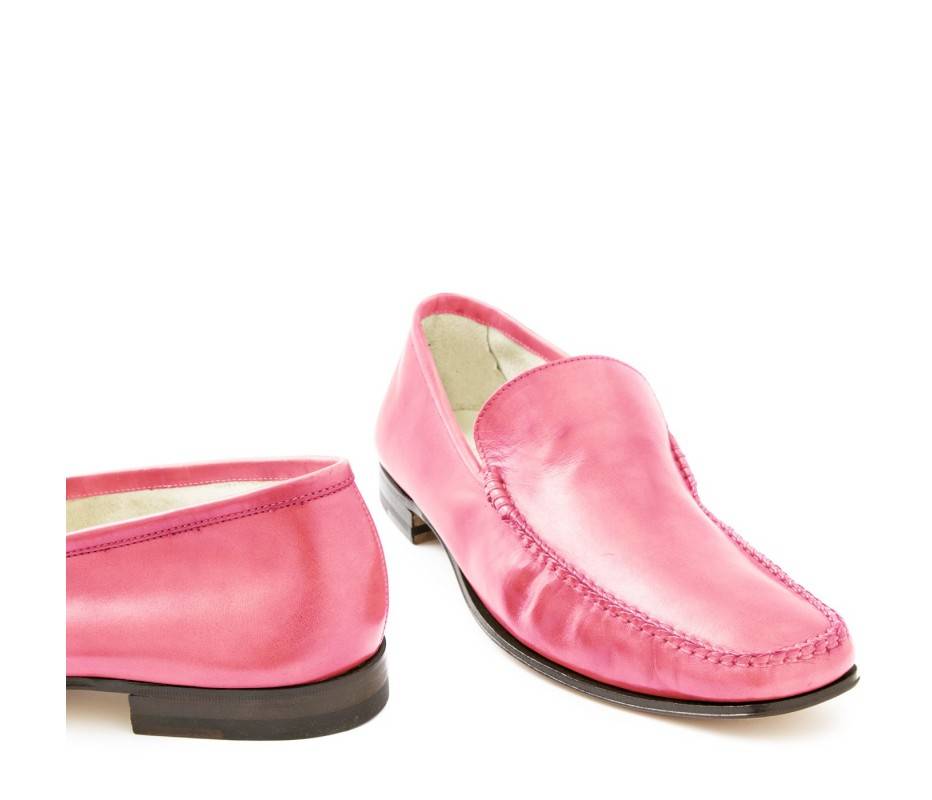 Pakerson MOCASSINO CERRETO PELLE ROSA Italia