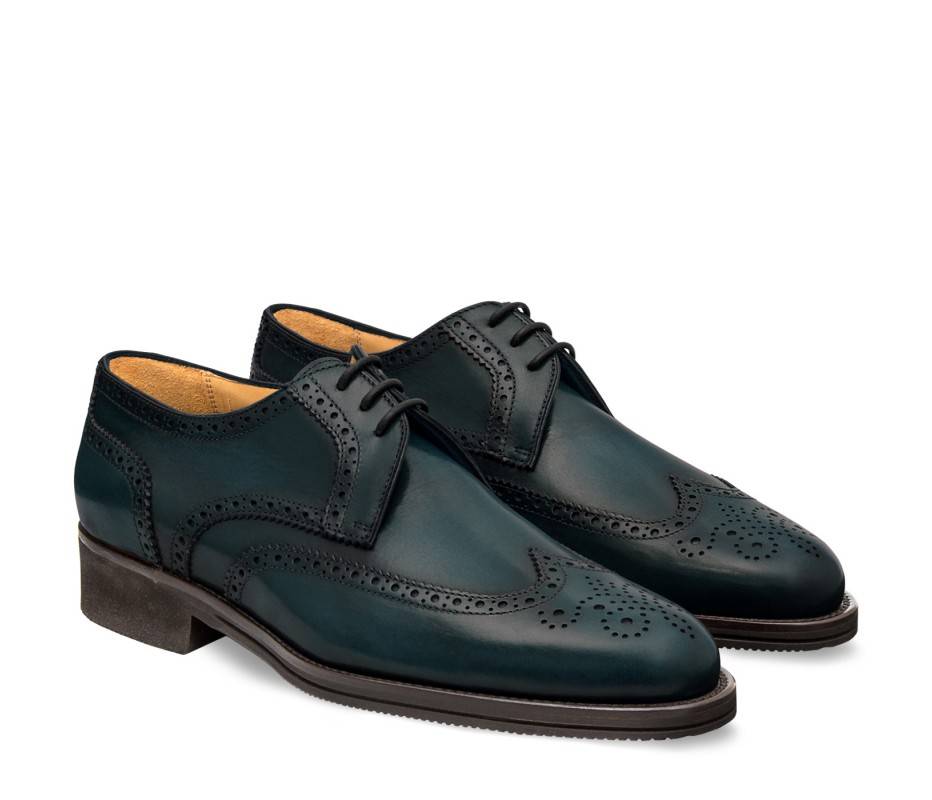 Pakerson DERBY PISA PELLE BLU ISLAND In Linea