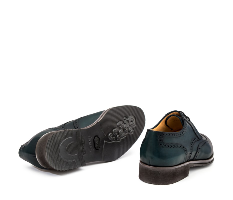 Pakerson DERBY PISA PELLE BLU ISLAND In Linea