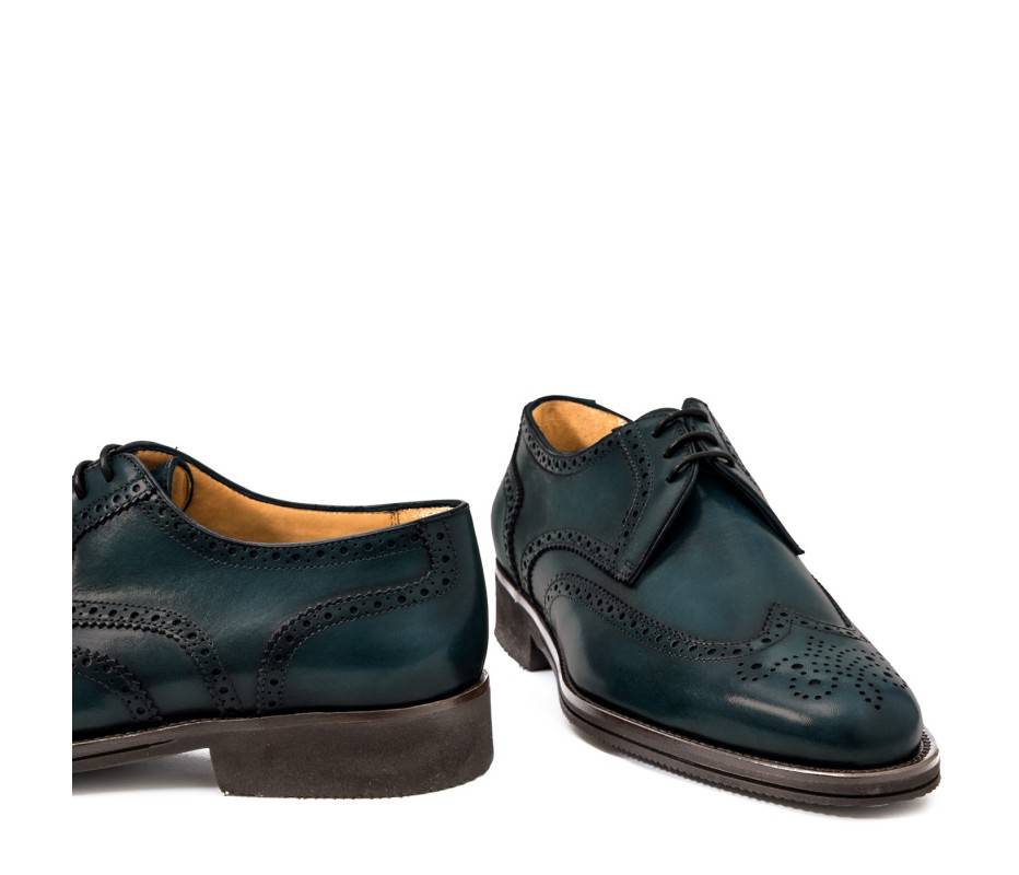 Pakerson DERBY PISA PELLE BLU ISLAND In Linea