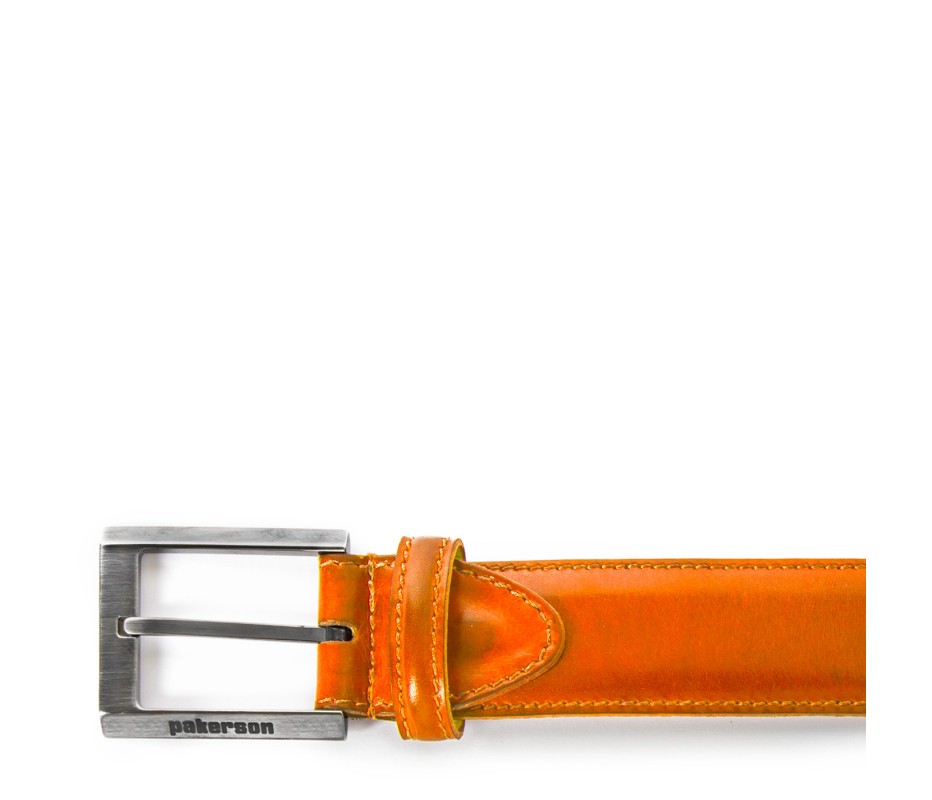Pakerson FIBBIA VOLTERRA PELLE ARANCIO