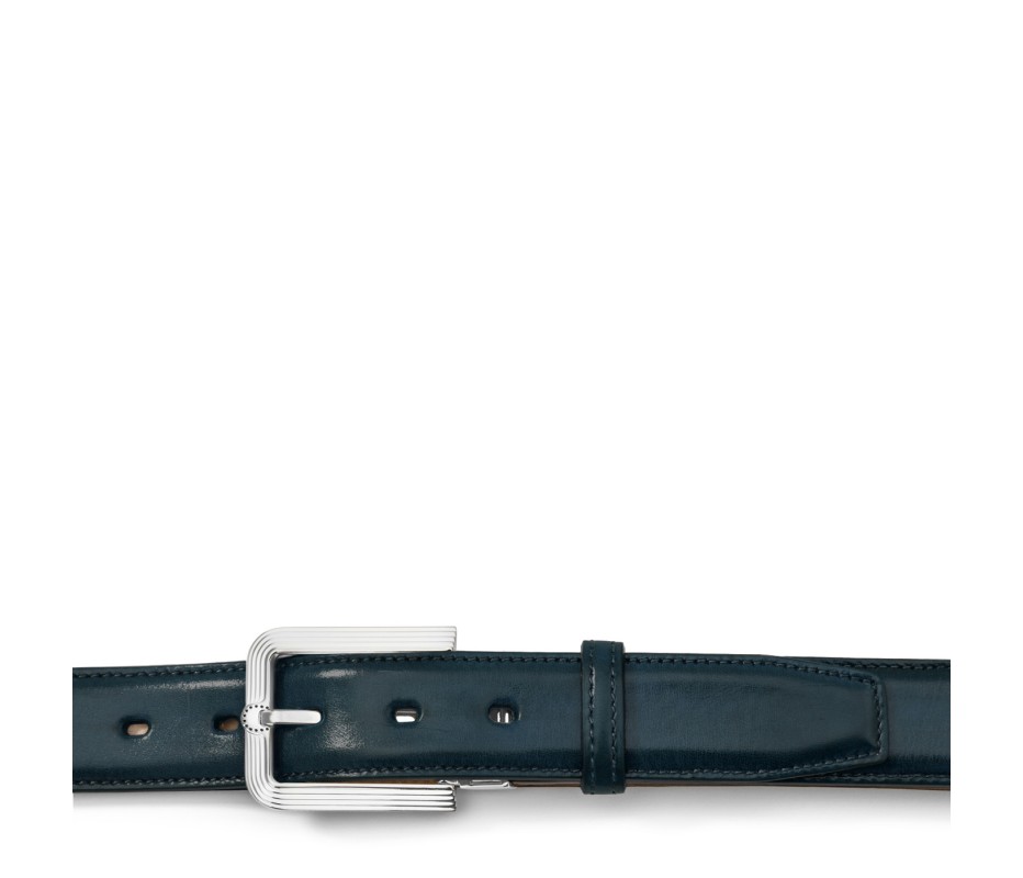 Pakerson FIBBIA FIESOLE PELLE BLU ISLAND Negozi Online