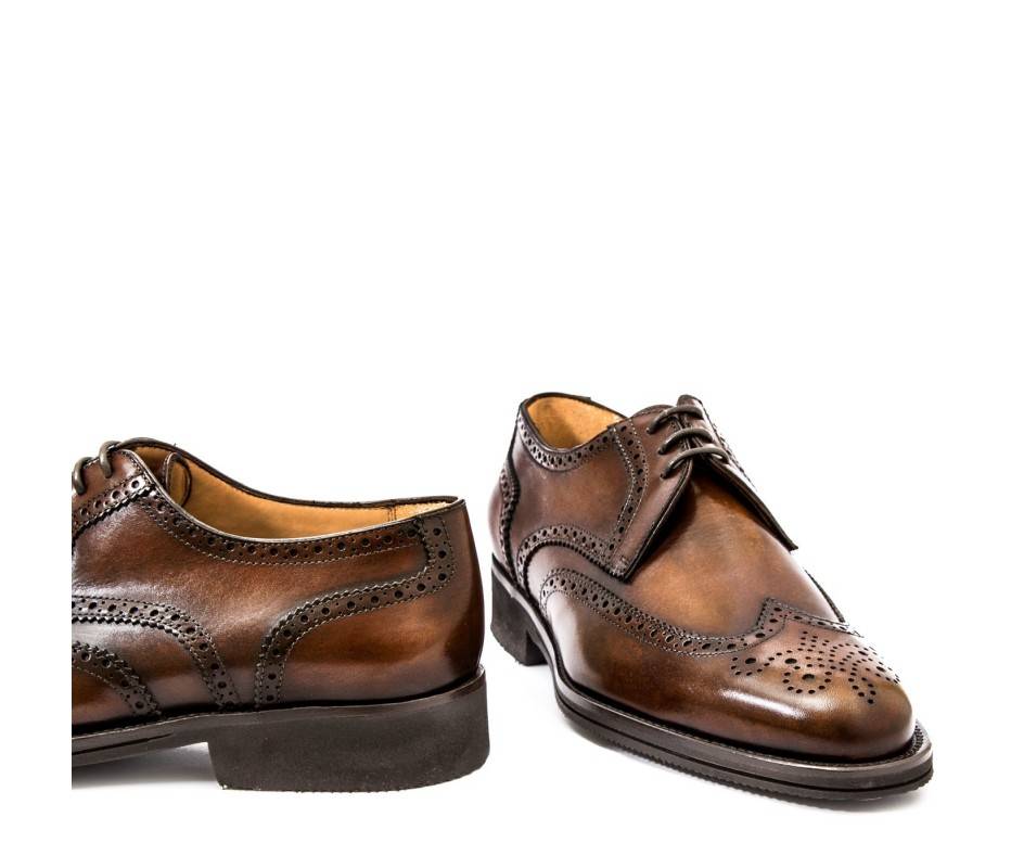 Pakerson DERBY PISA PELLE MARRONE TIMBER Fino Al -60%