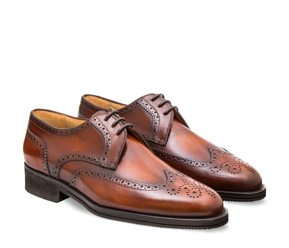 Pakerson DERBY PISA PELLE MARRONE WOOD Prezzo Ridotto