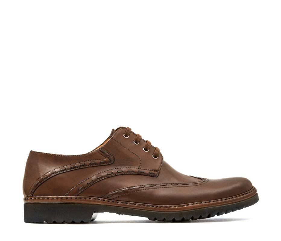 Pakerson DERBY CORTONA PELLE CIOCCOLATO