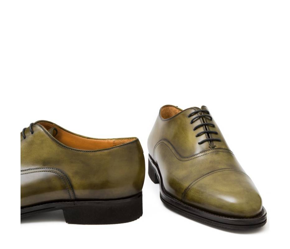 Pakerson FRANCESINA VINCI PELLE VERDE OLIVA In Linea