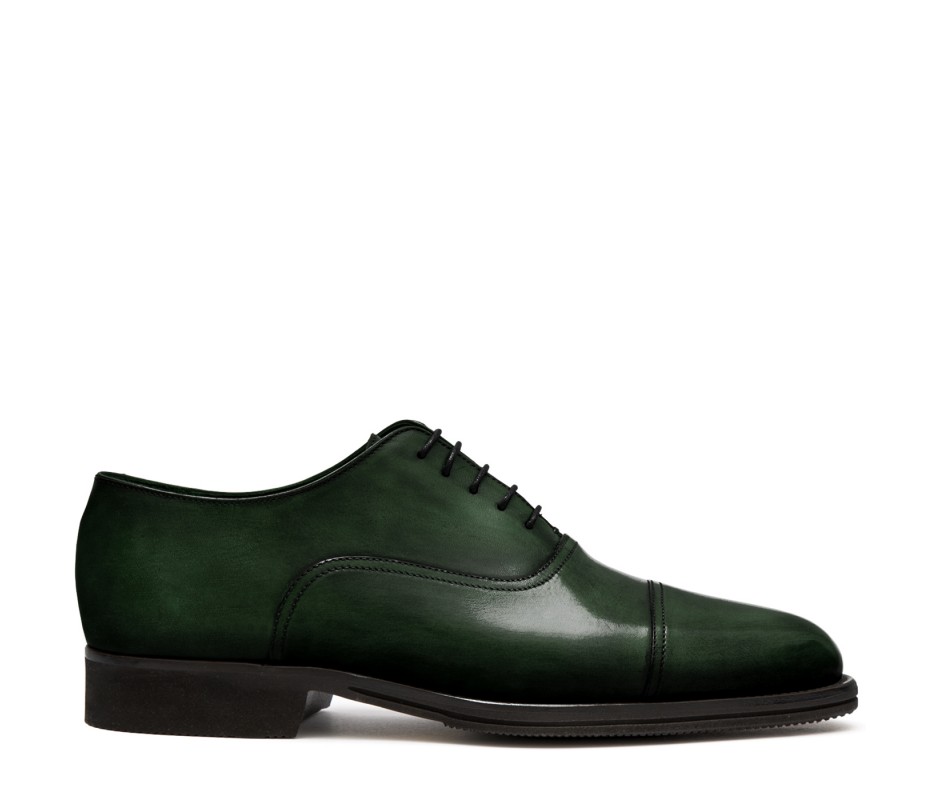 Pakerson FRANCESINA VINCI PELLE VERDE TARTARUGA