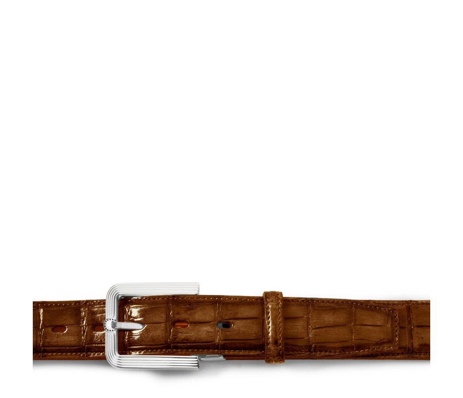 Pakerson FIBBIA FIESOLE ALLIGATORE MARRONE TIMBER Promozione