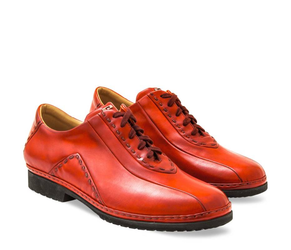 Pakerson DERBY BOLGHERI PELLE ROSSA Offerta Anniversario