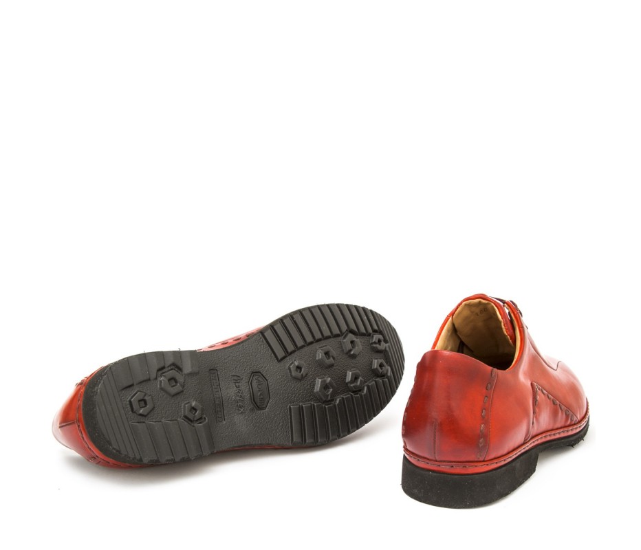 Pakerson DERBY BOLGHERI PELLE ROSSA Offerta Anniversario