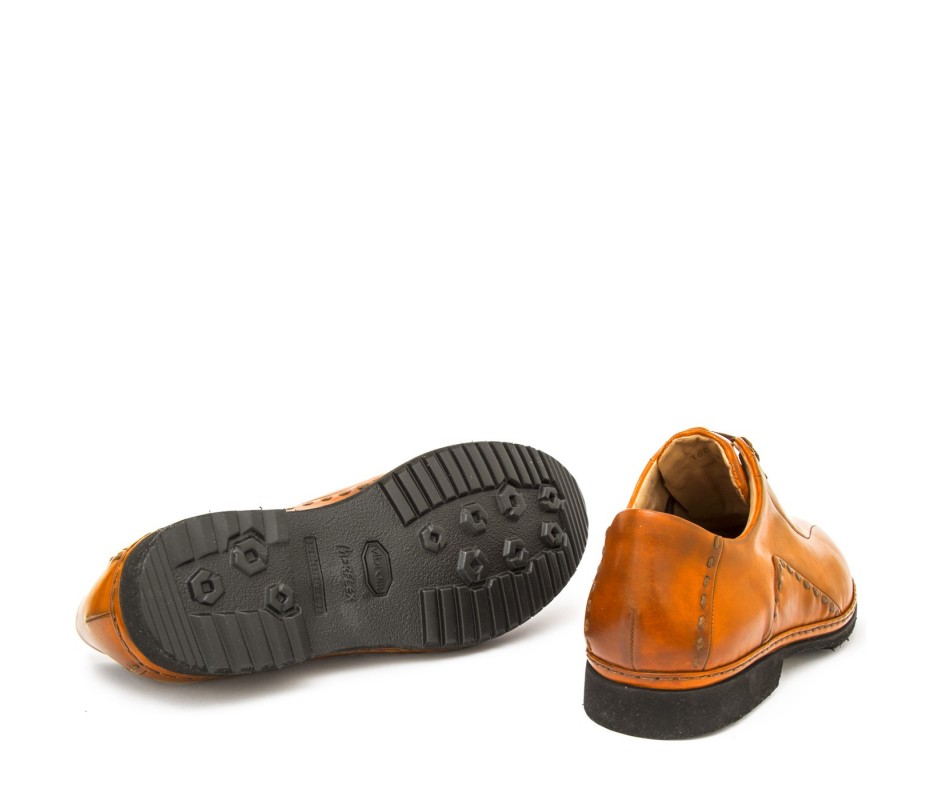Pakerson DERBY BOLGHERI PELLE ARANCIO Promozione Limitata