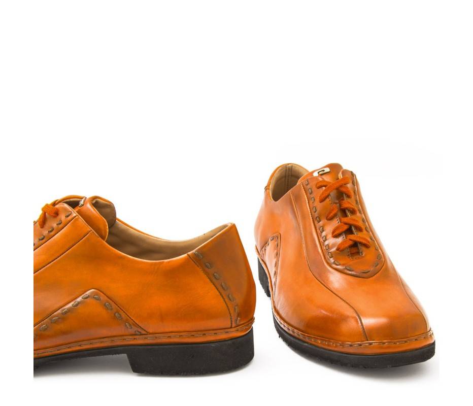 Pakerson DERBY BOLGHERI PELLE ARANCIO Promozione Limitata