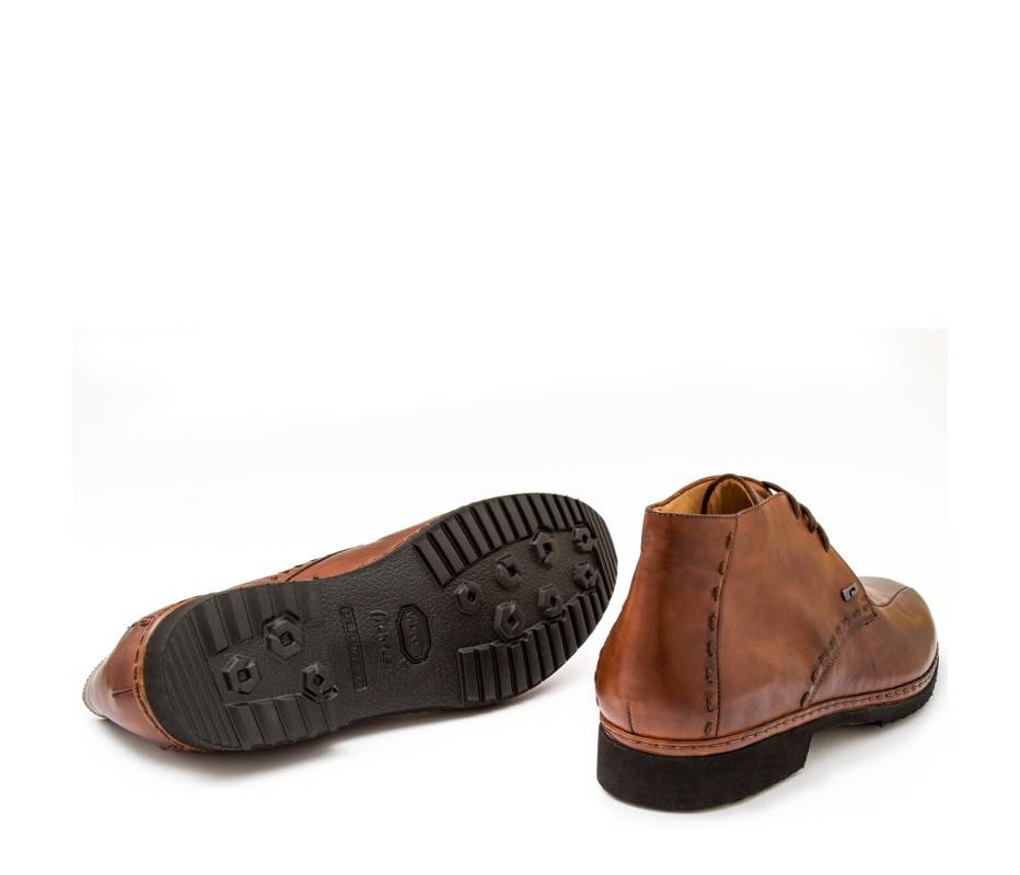 Pakerson POLACCHINO GREVE PELLE MARRONE TAN Offerte