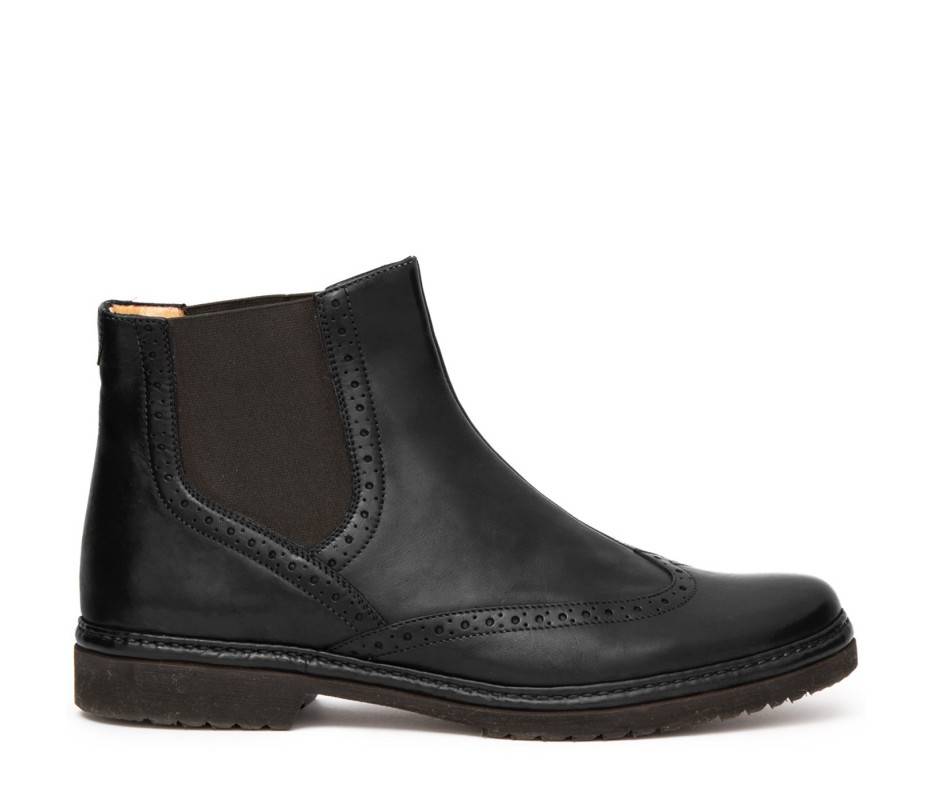 Pakerson STIVALETTO COLLODI PELLE NERA