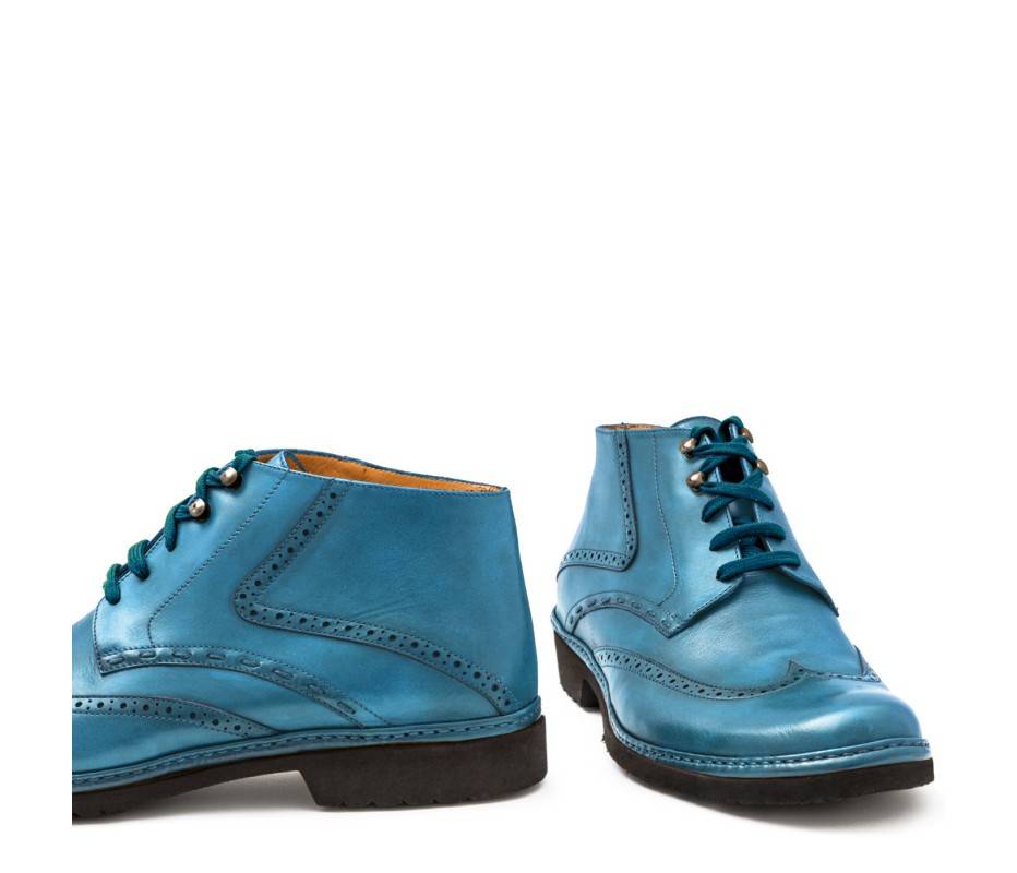 Pakerson POLACCHINO CERTALDO PELLE AZZURRO CIELO Promozione