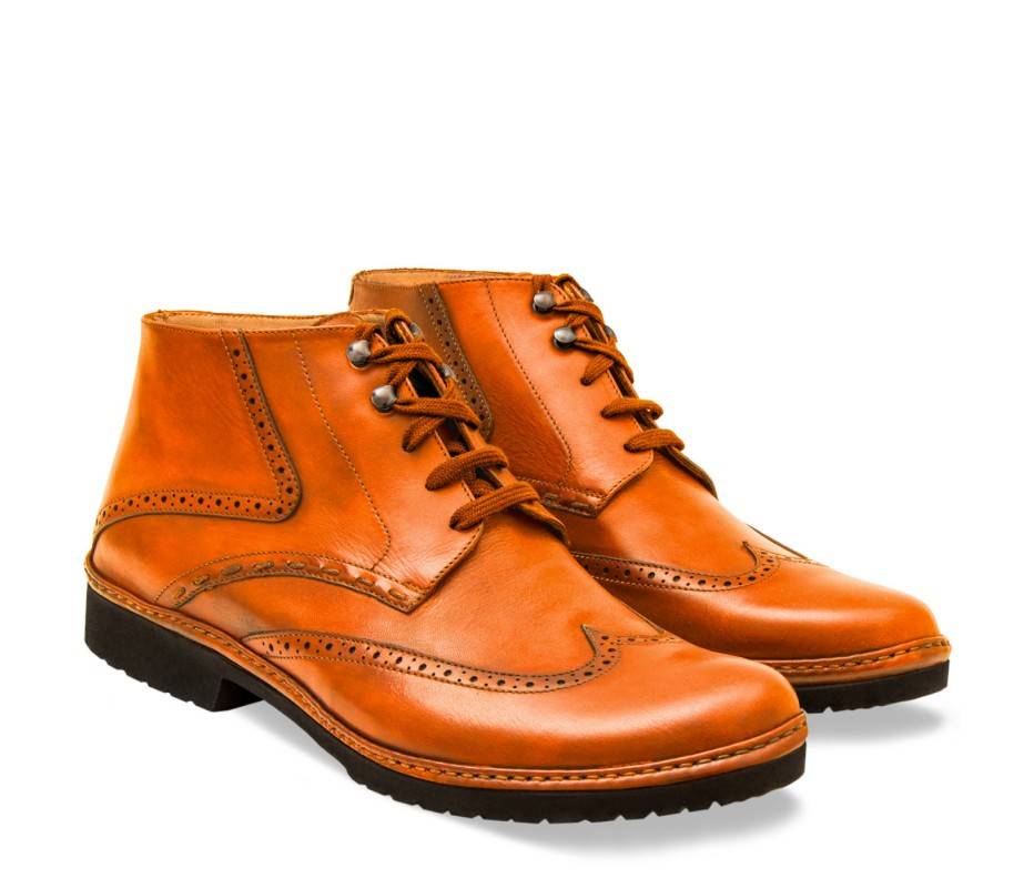 Pakerson POLACCHINO CERTALDO PELLE ARANCIO Promozione Limitata