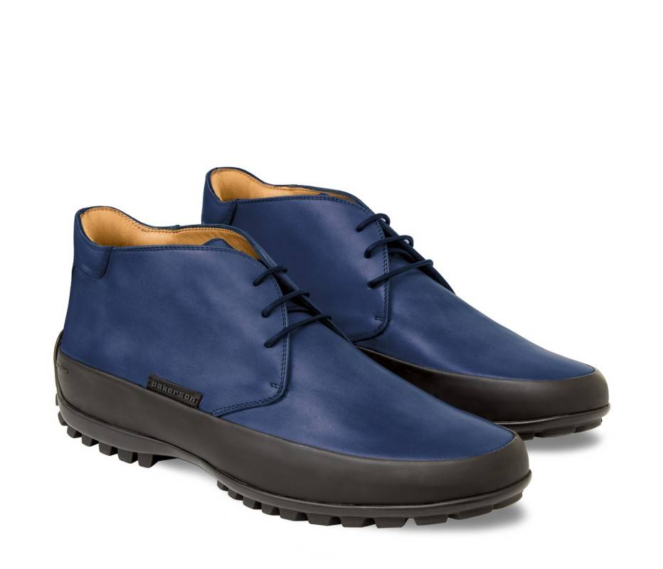 Pakerson POLACCHINO MONTALCINO PELLE BLU NAVY Prezzo Ridotto