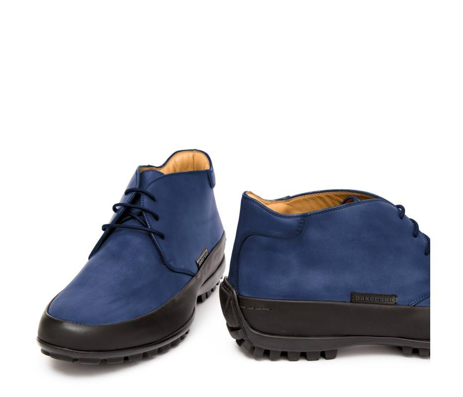 Pakerson POLACCHINO MONTALCINO PELLE BLU NAVY Prezzo Ridotto