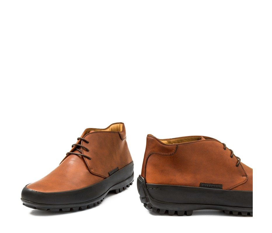 Pakerson POLACCHINO MONTALCINO PELLE MARRONE TAN Presa