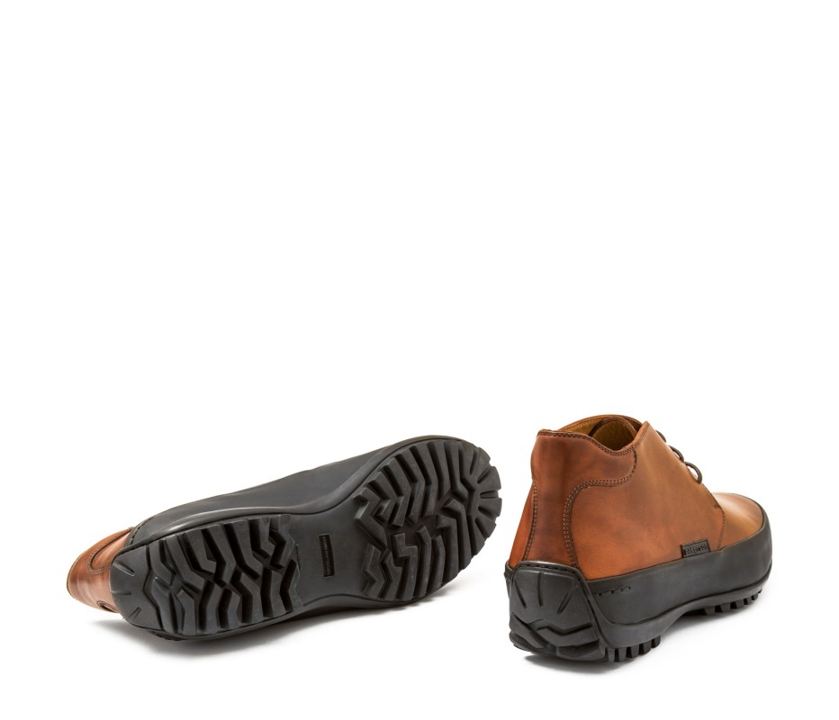 Pakerson POLACCHINO MONTALCINO PELLE MARRONE TAN Presa