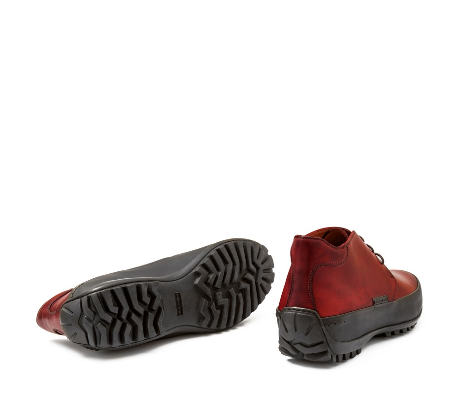 Pakerson POLACCHINO MONTALCINO PELLE ROSSO BORDEAUX Sconto