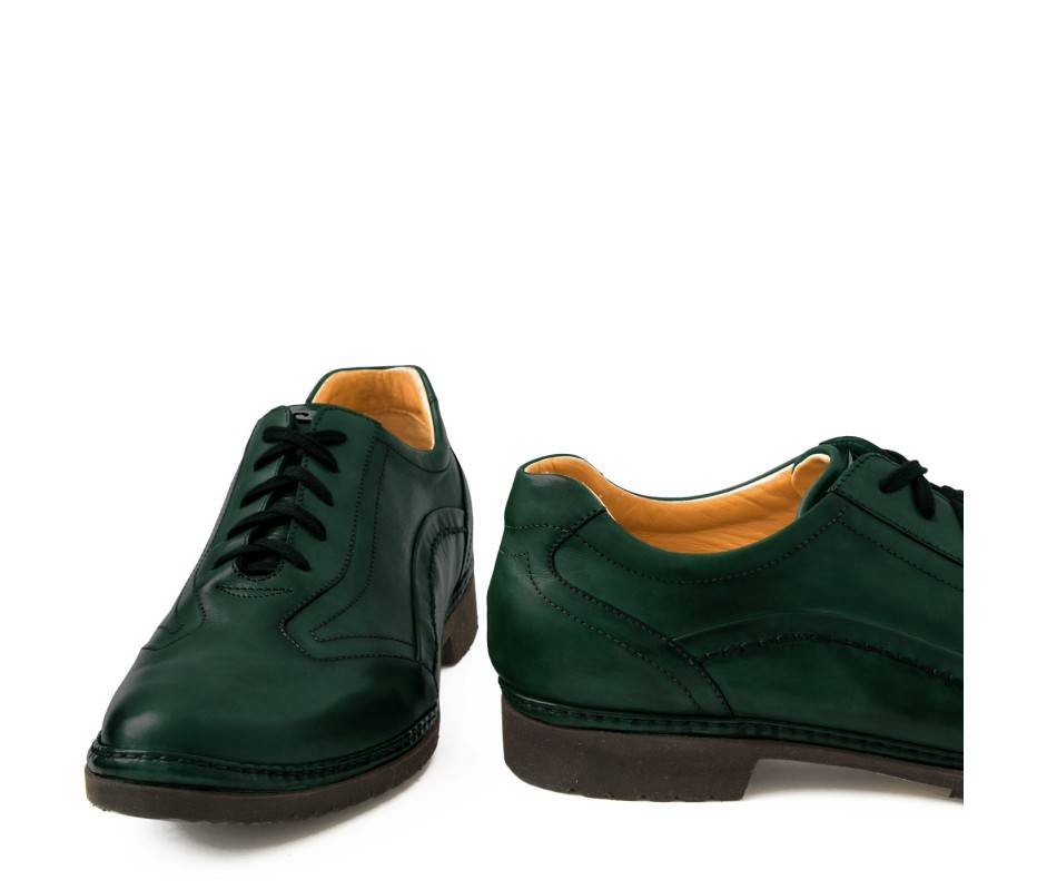 Pakerson DERBY PIENZA PELLE VERDE INTENSO Hotsell