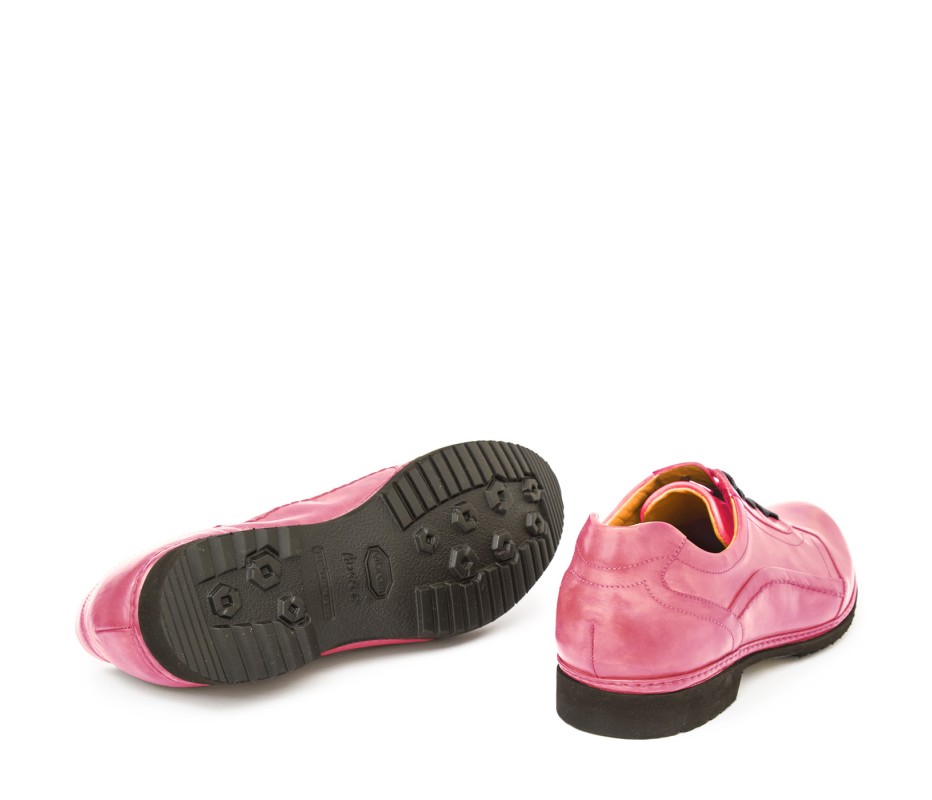 Pakerson DERBY PIENZA PELLE ROSA Vendita Calda