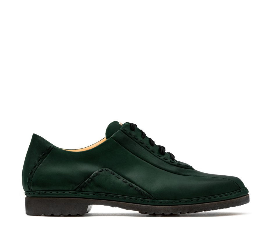 Pakerson DERBY BOLGHERI PELLE VERDE INTENSO
