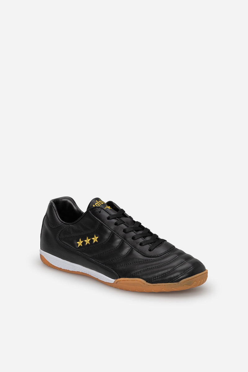 Pantofola Doro Scarpe da calcio Indoor in pelle Derby Nuova