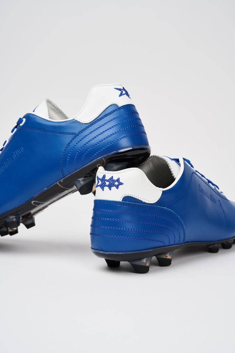Pantofola Doro Scarpe da calcio in pelle Lazzarini x GLASGOW RANGERS Sottocosto