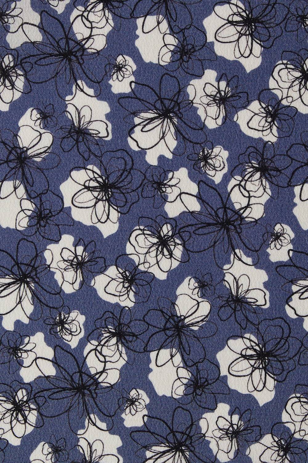 ﻿Piazza Sempione Abito con collo a foulard stampa fiori Qualità