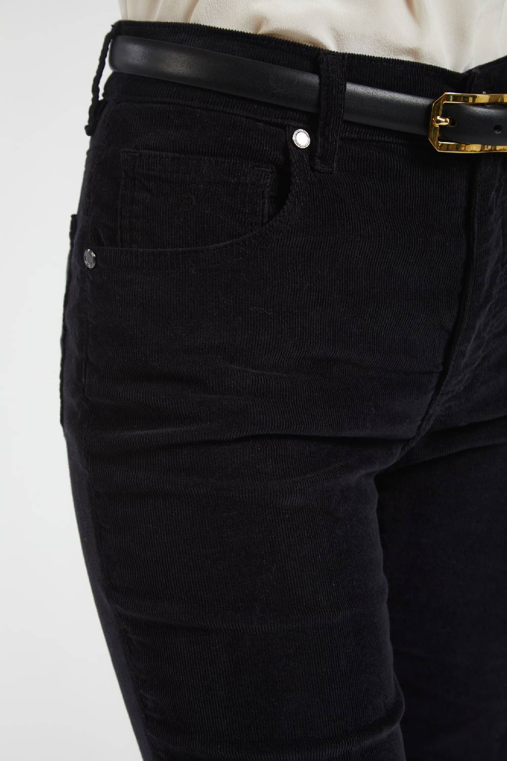 Piazza Sempione JENNIFER Pantalone bootcut con ricamo monogram Sottocosto