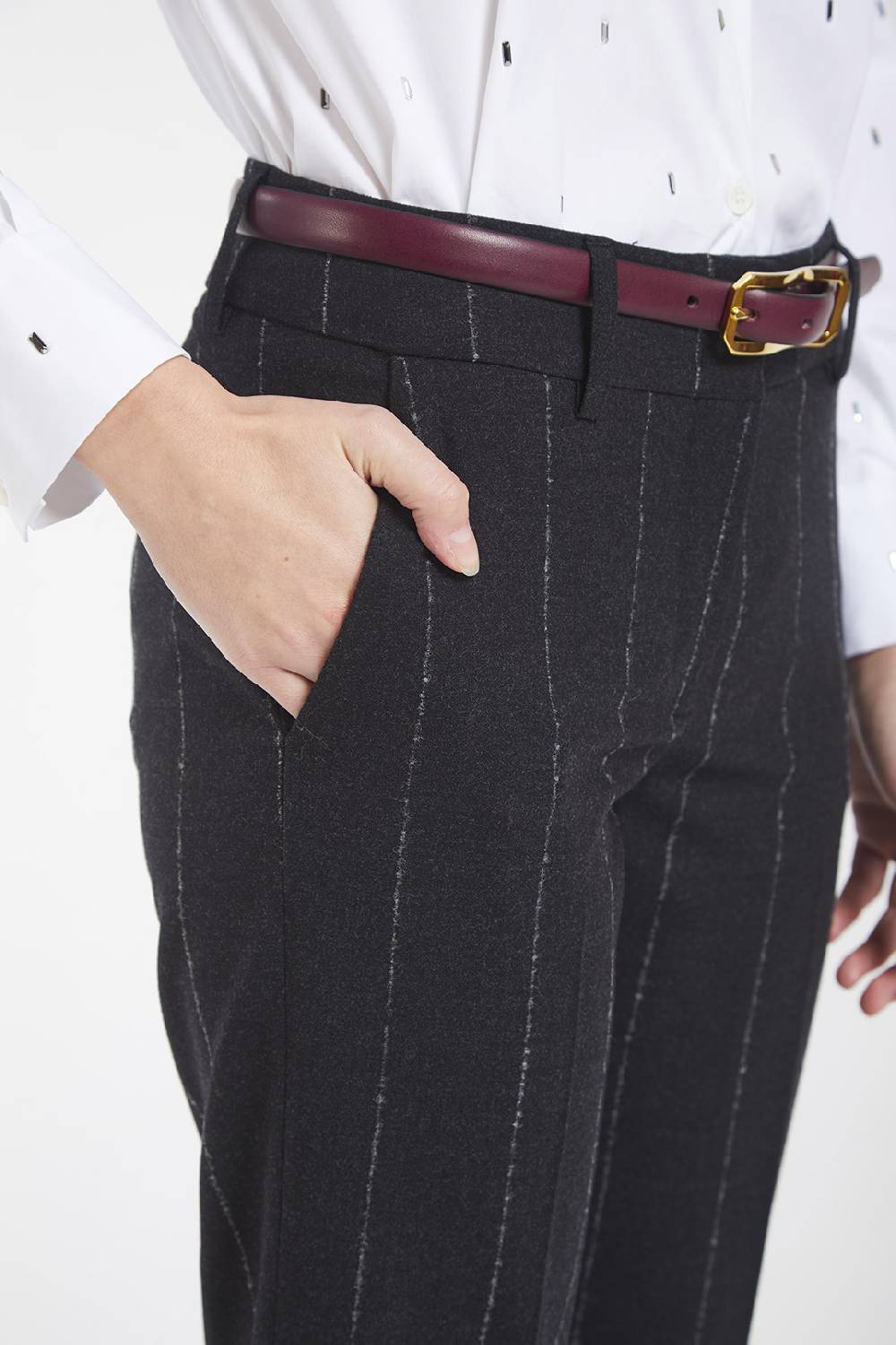 Piazza Sempione KIM Pantalone gessato Sconto