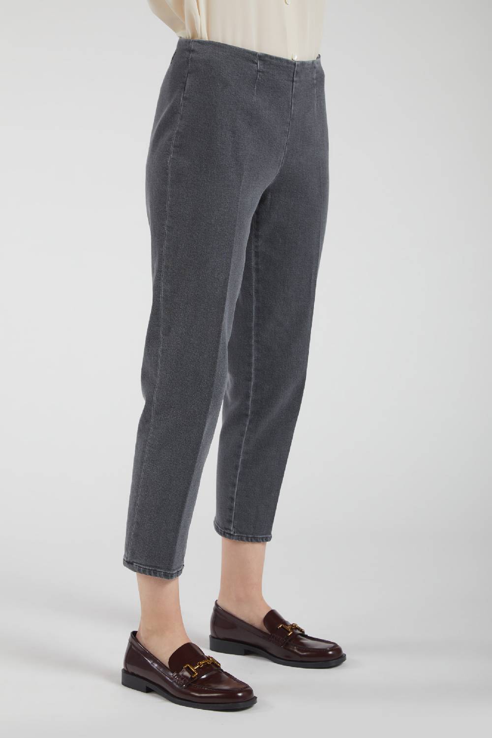 Piazza Sempione AUDREY Pantalone in denim nero Economico