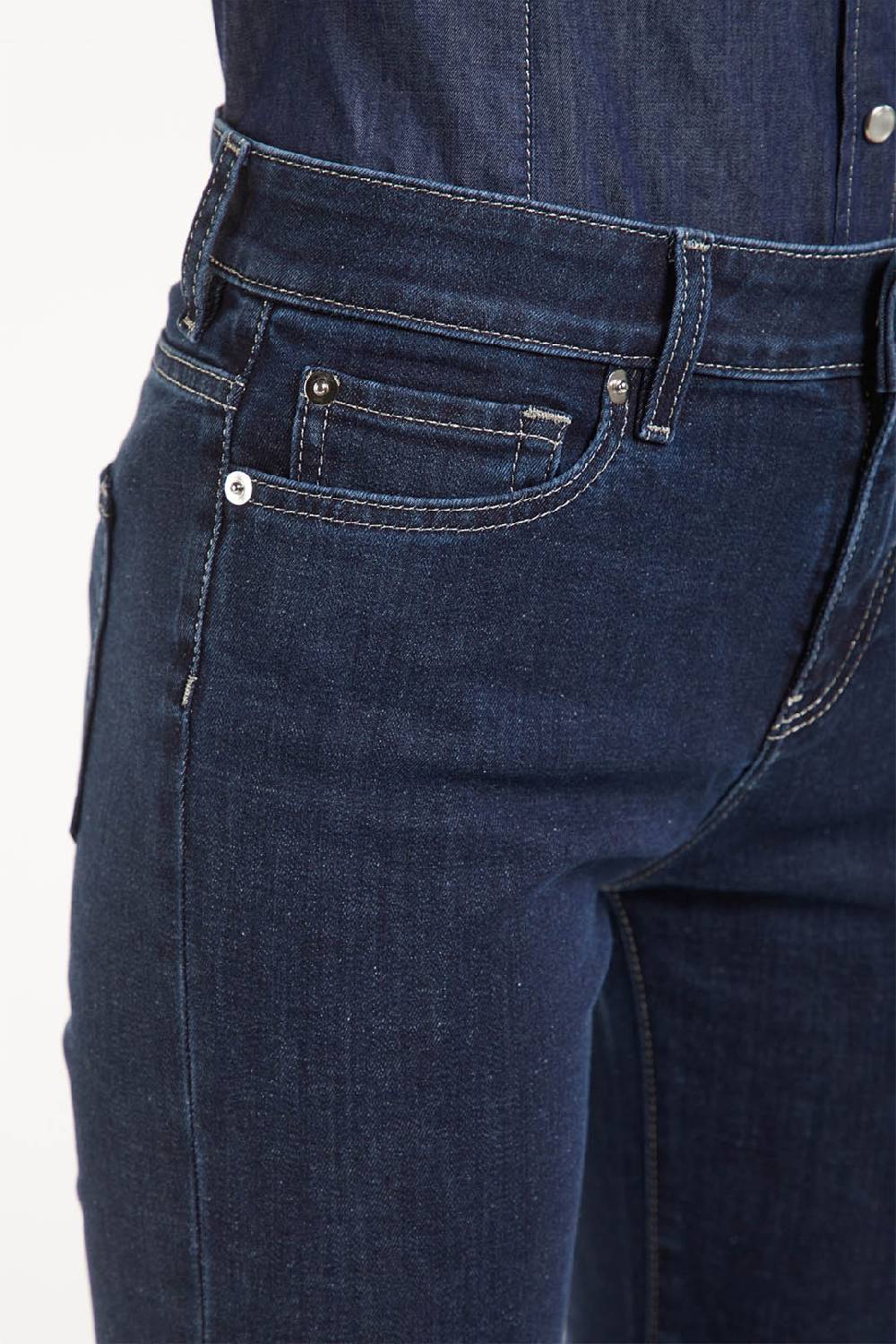 Piazza Sempione JENNIFER Pantalone in denim blu elasticizzato Vendita Economica