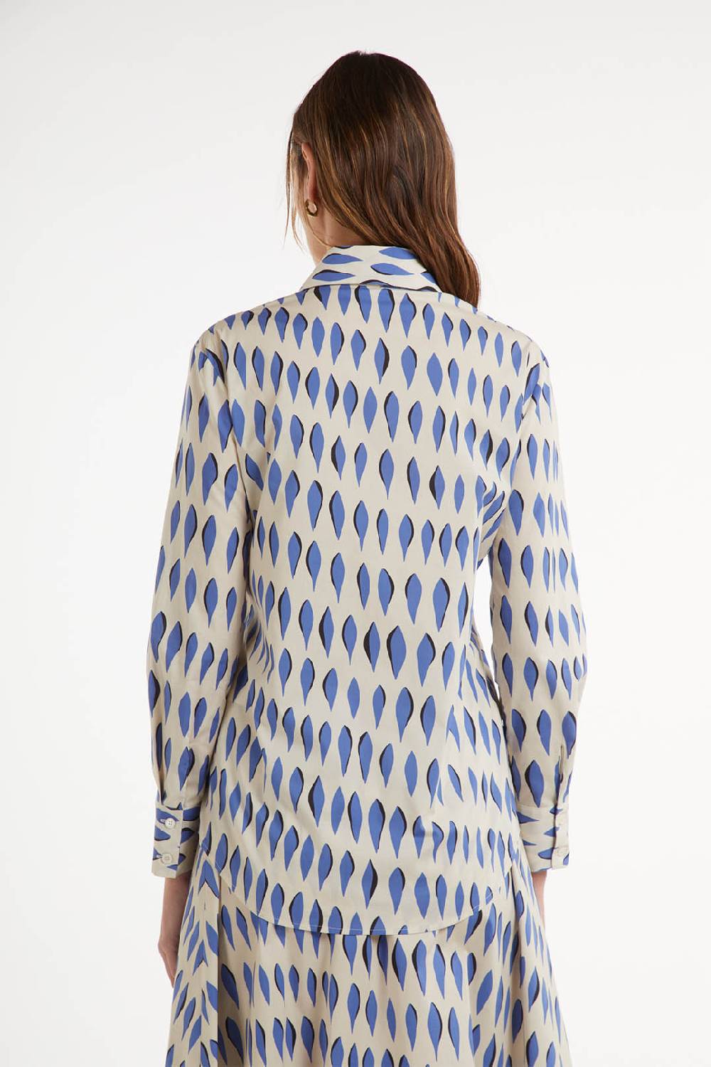 Piazza Sempione Camicia con stampa ogive In Linea