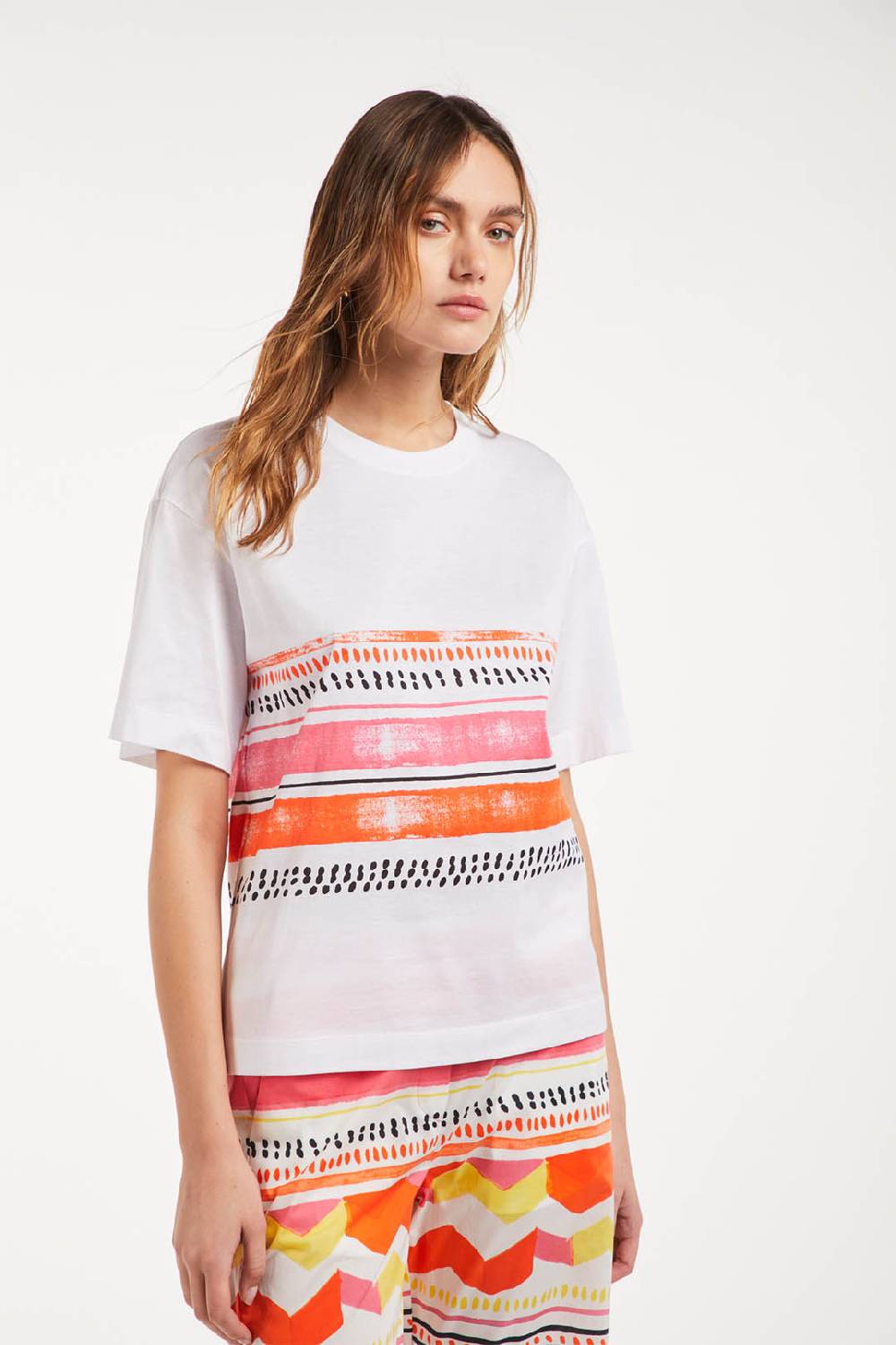 Piazza Sempione T-shirt in jersey di cotone Pezzi Unici
