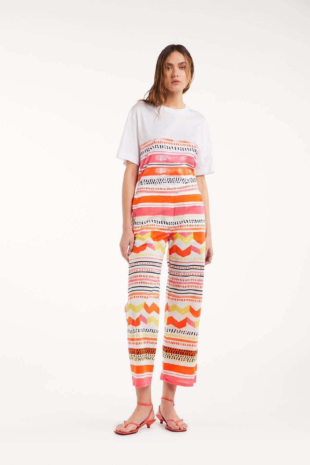 Piazza Sempione T-shirt in jersey di cotone Pezzi Unici