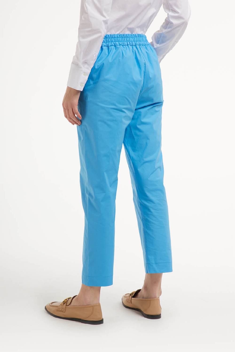 Piazza Sempione HILARY Pantalone in popeline elasticizzato In Linea