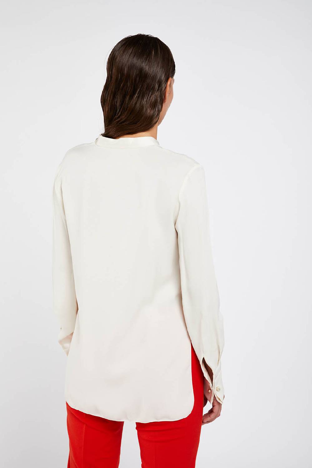 Piazza Sempione Camicia in cady enver satin Italia