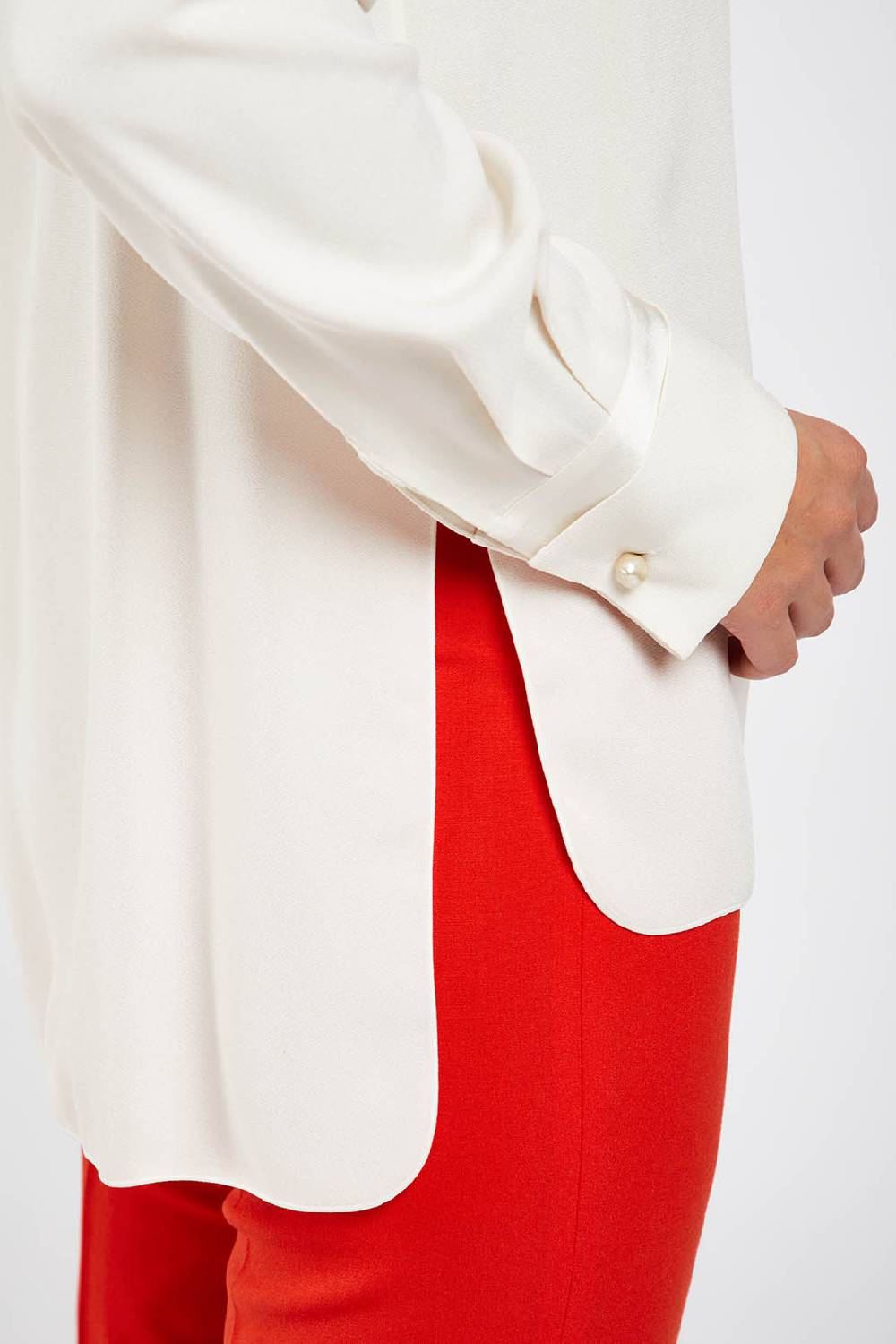 Piazza Sempione Camicia in cady enver satin Italia