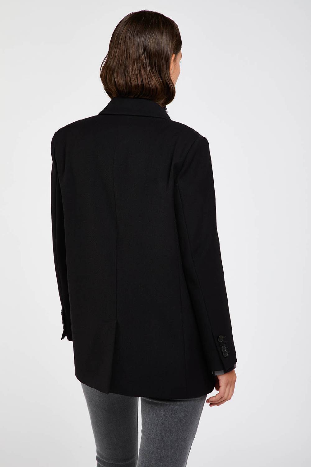 Piazza Sempione giacca monopetto in gabardina tecnica di lana stretch Negozi Online