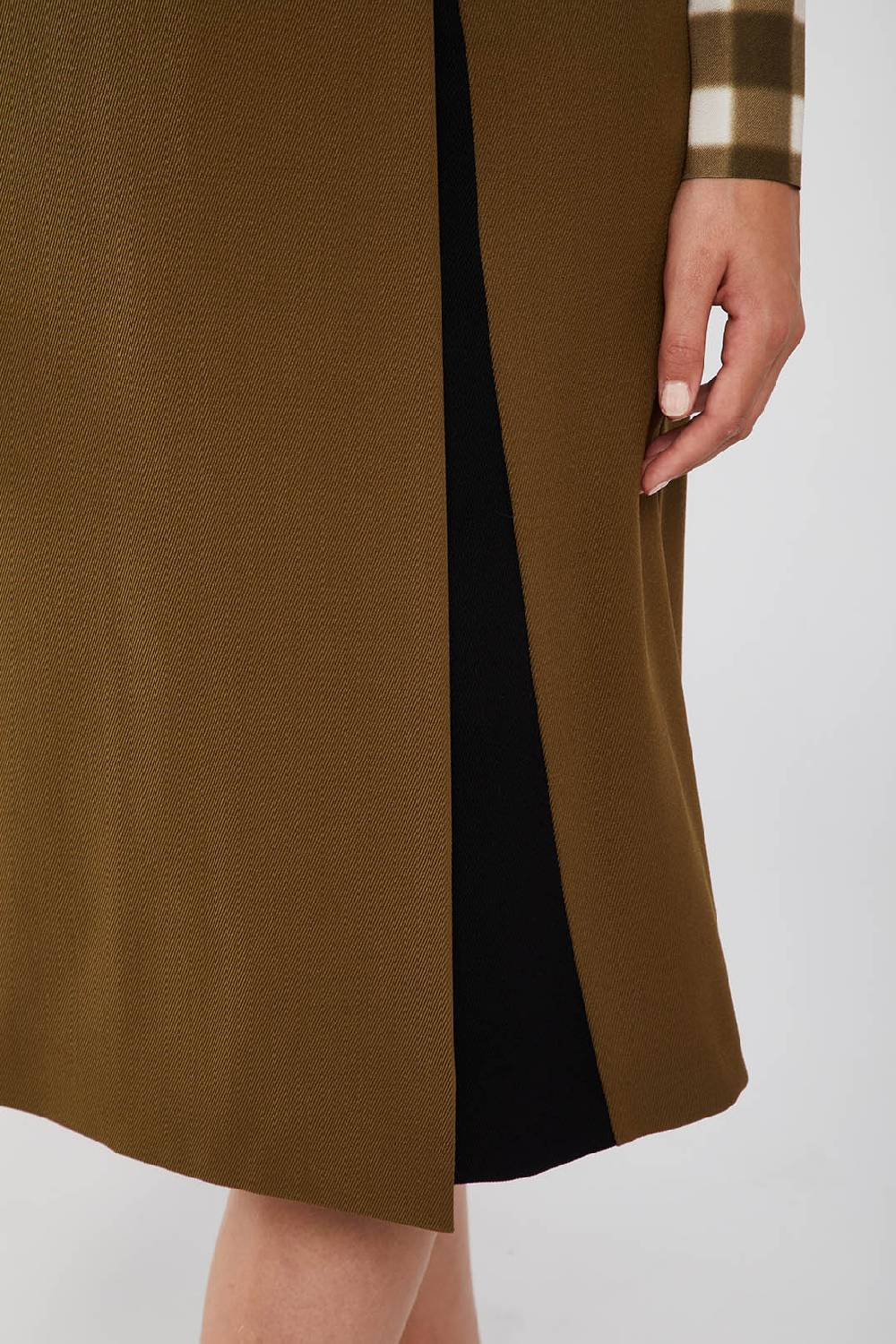 Piazza Sempione Gonna portafoglio di lana stretch Shopping Online