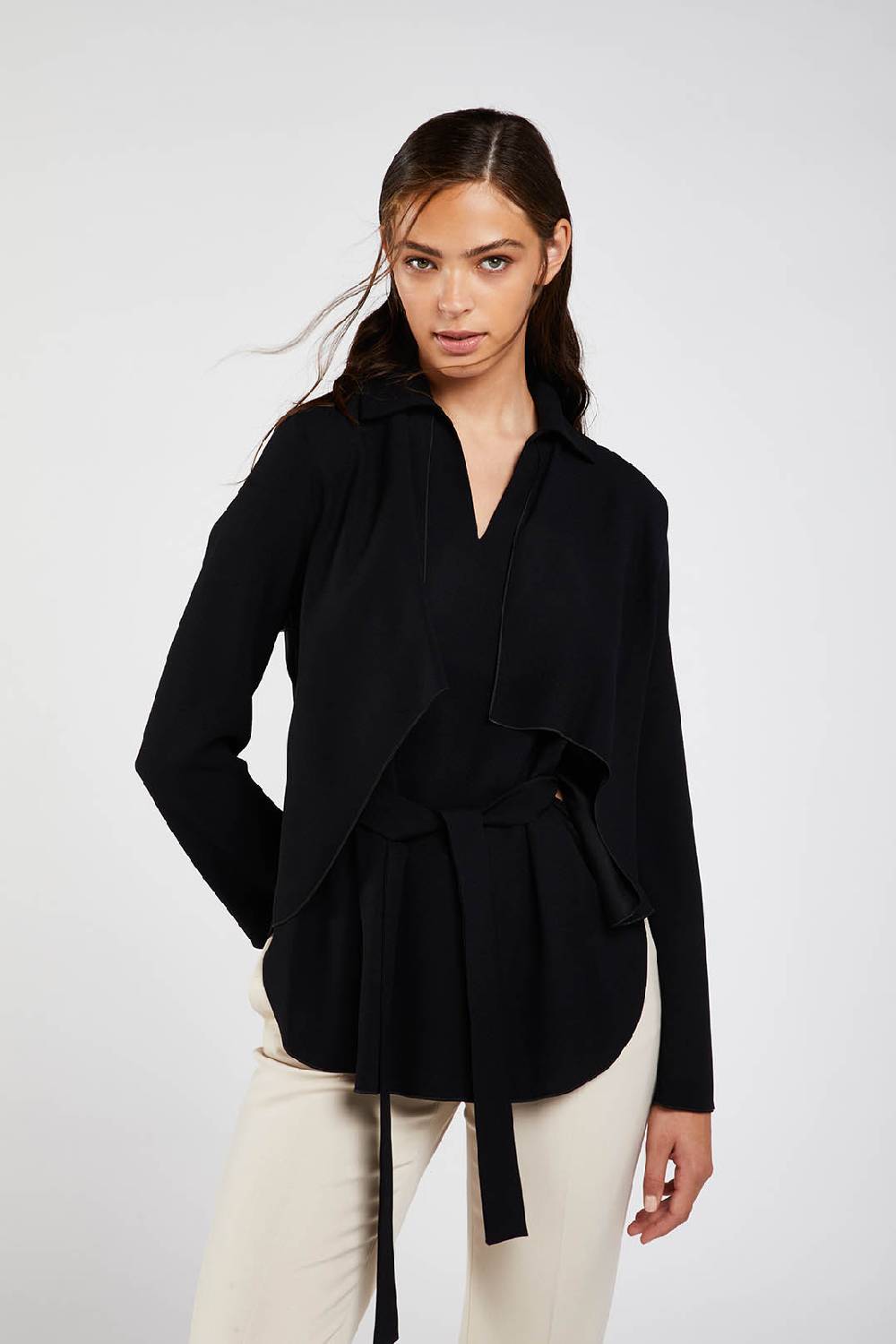 Piazza Sempione Camicia in cady enver satin Online