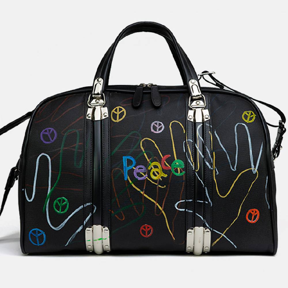 Piero Guidi LINEABOLD BOSTON BAG HAND PAINTED 130619966_01 Shopping Online