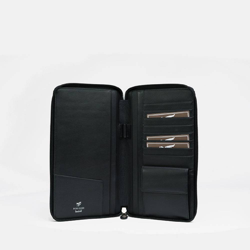 Piero Guidi LINEABOLD TRAVEL CARD HOLDER HAND PAINTED 108161055_01 Affare Del Giorno