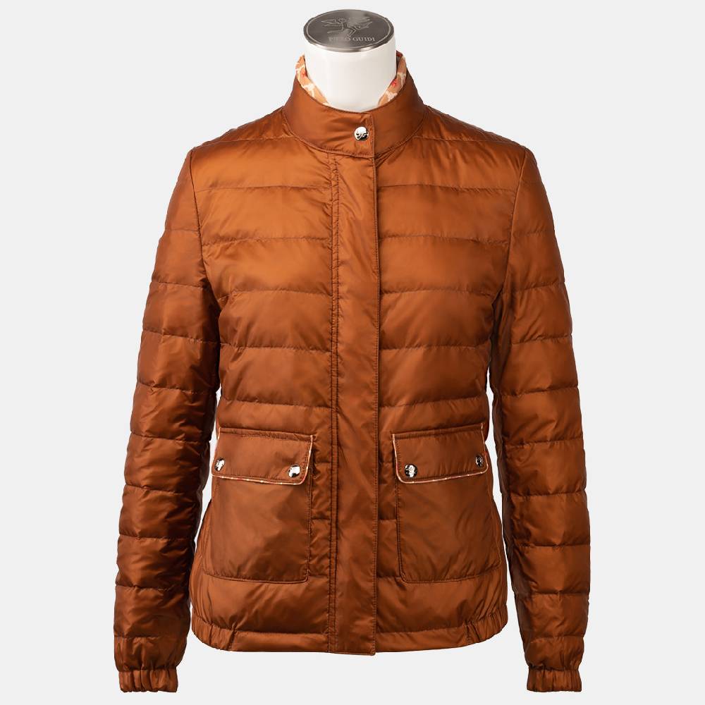 Piero Guidi LineaBold - Goose Down Bomber Jacket Vendita Calda